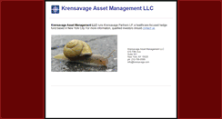 Desktop Screenshot of krensavage.com